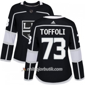 Dame Ishockey Los Angeles Kings Tröja Tyler Toffoli 73 Adidas 2017-2018 Svart Authentic